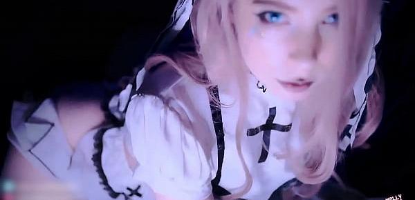  The priest caught the nun for masturbation and fucked hard. - MollyRedWolf